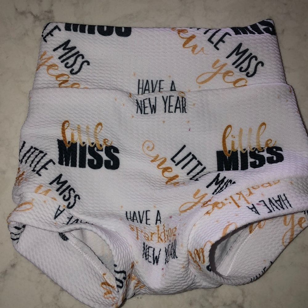 Brand new NYE baby shorts